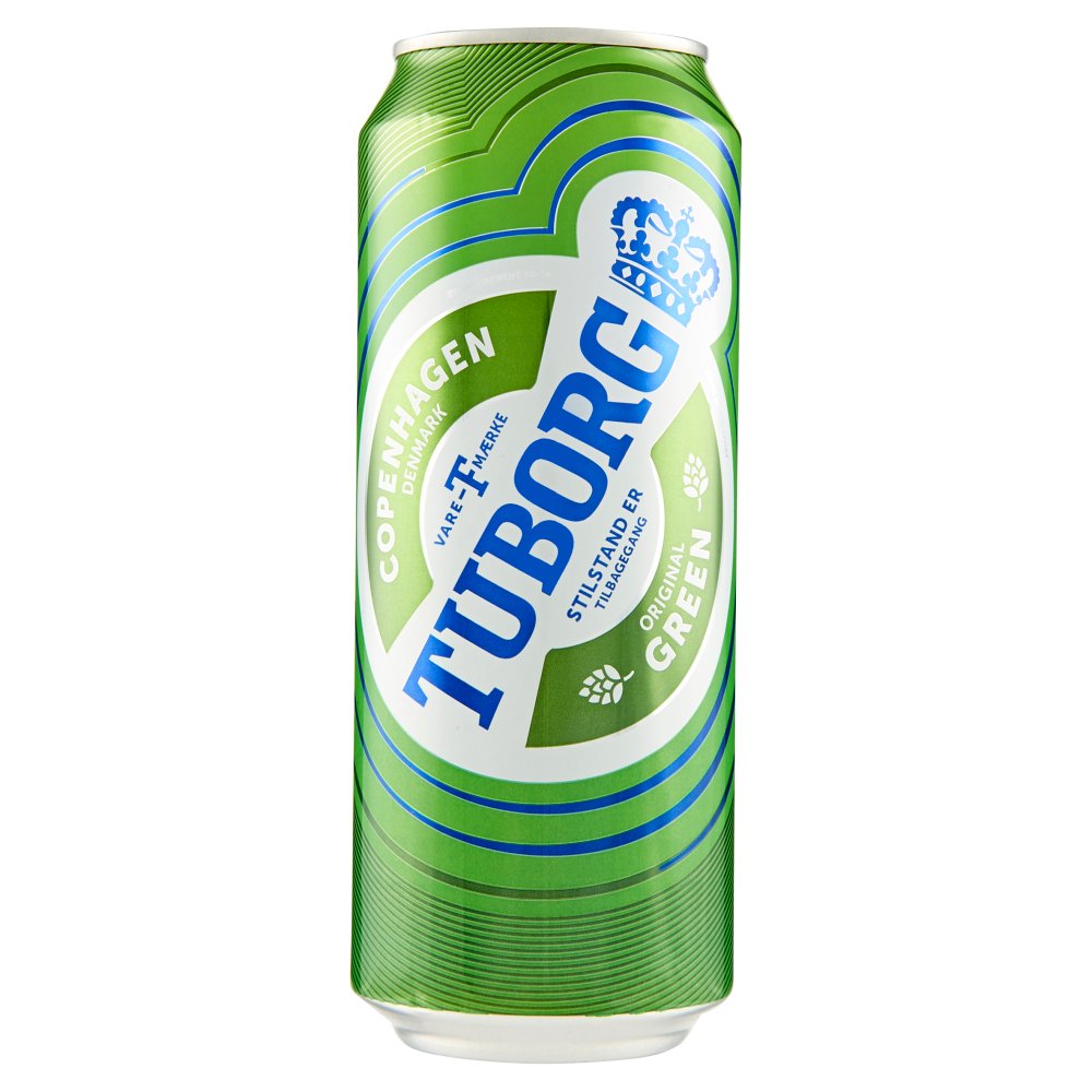 Tuborg Birra in Lattina Cl.50 Vol.5°