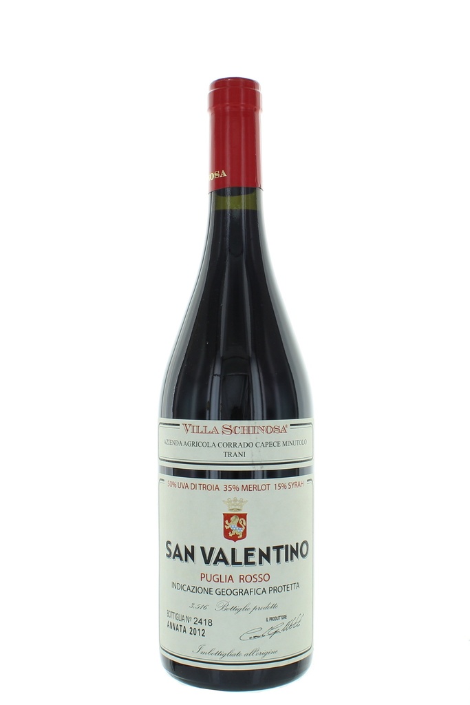 Villa Schinosa San Valentino Rosso Puglia IGT