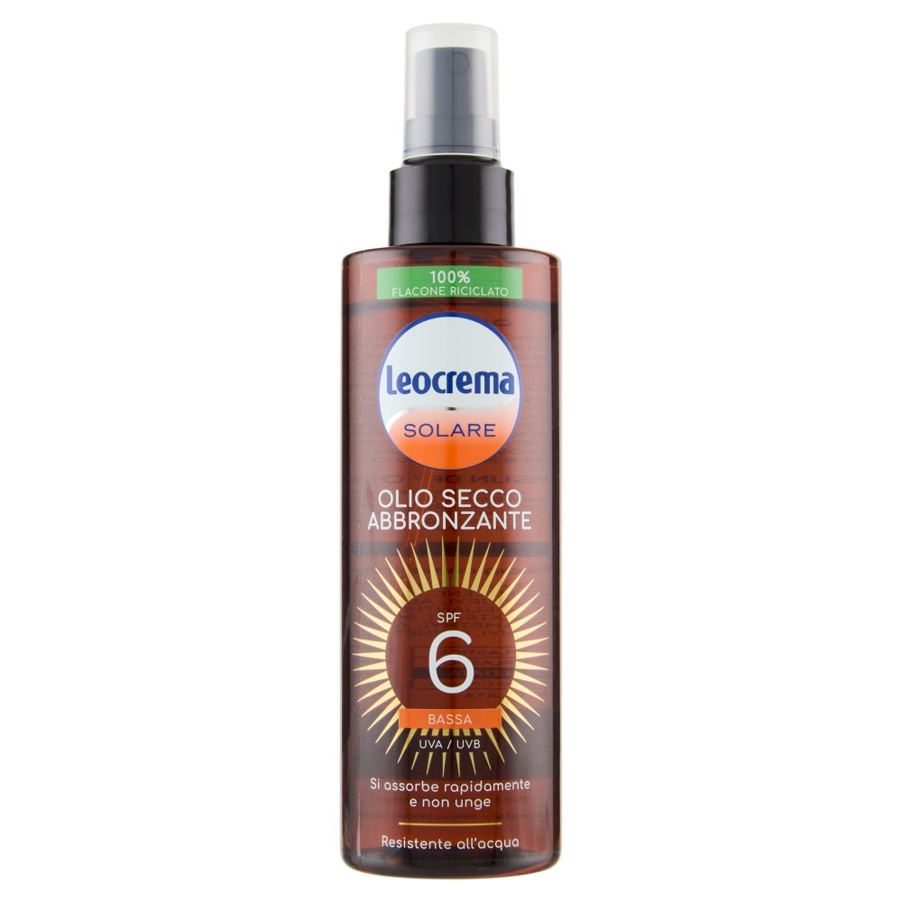 Leocrema Olio Solare Secco Abbronzante Ml.200