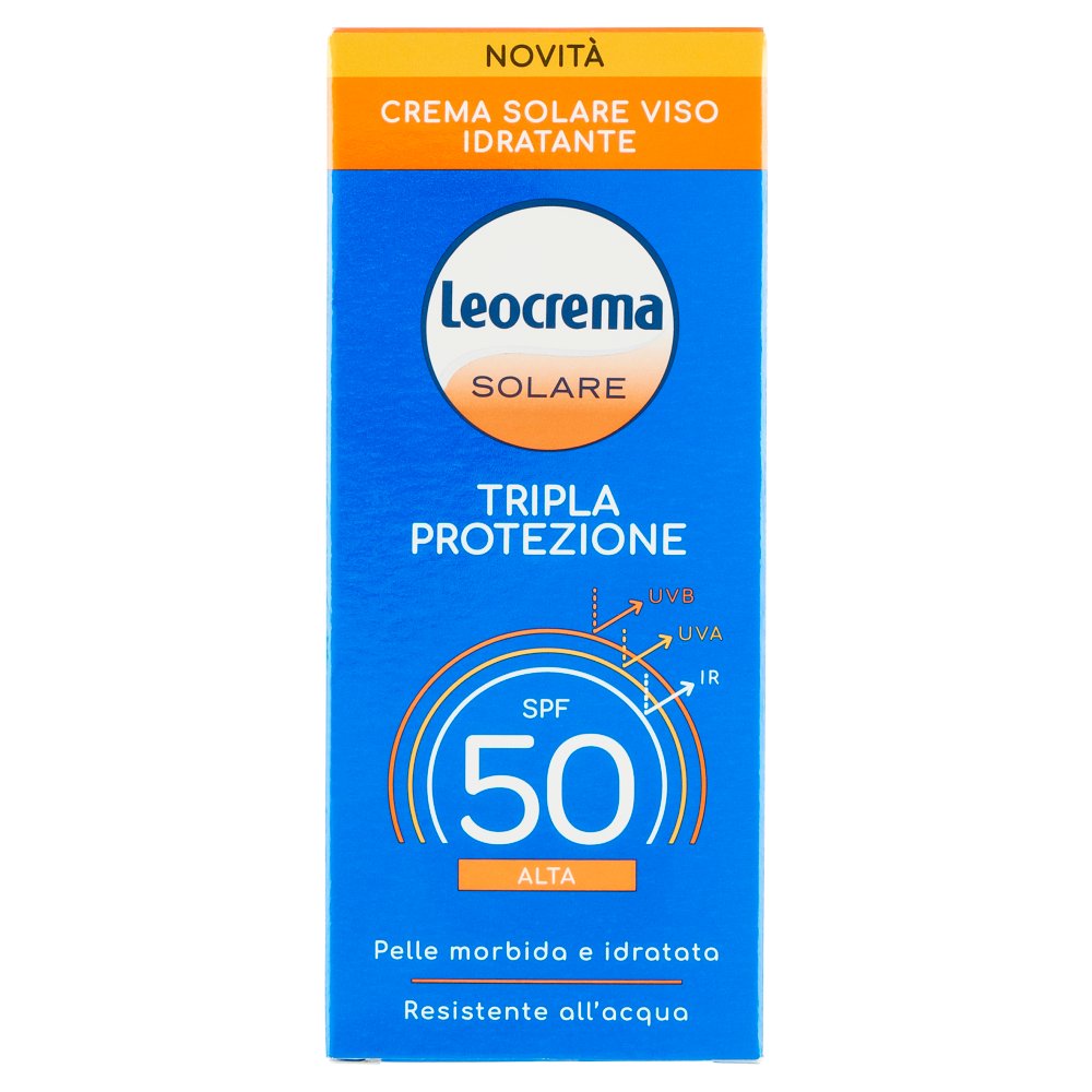 Leocrema Crema Solare Viso Idratante Spf 50 Ml.50