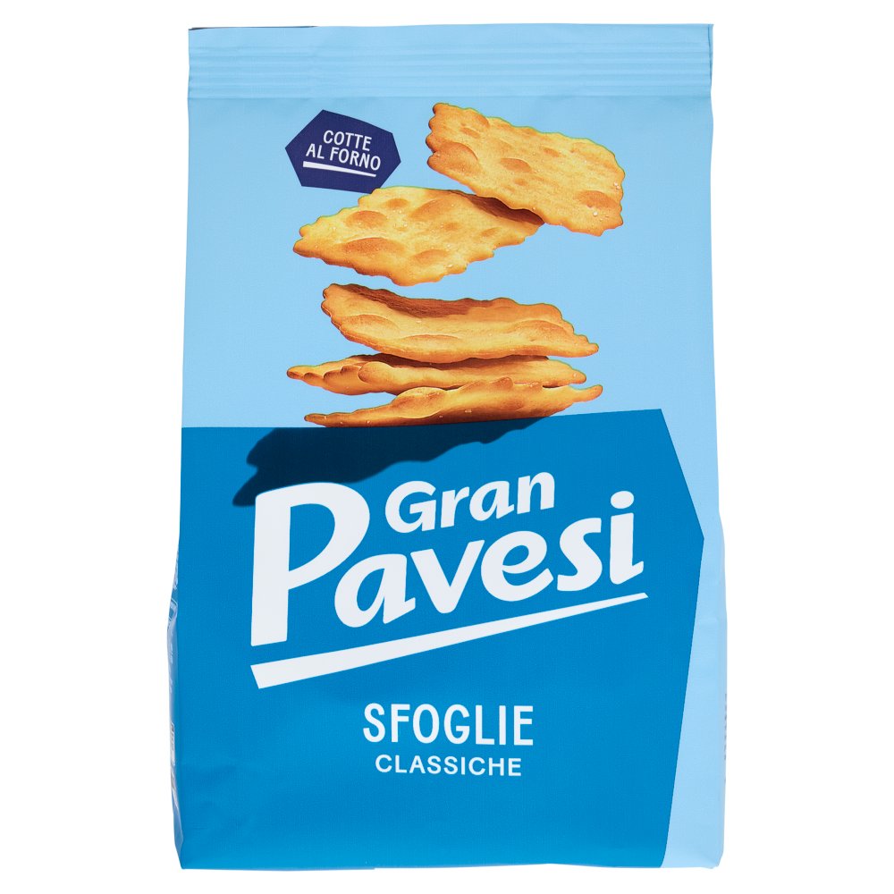 Gran Pavesi Sfoglie Classiche Snack Cotto al Forno Gr.180