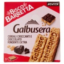 Galbusera BiscoBarretta Cereali Croccanti e Cioccolato Fondente Extra 5 x Gr.46
