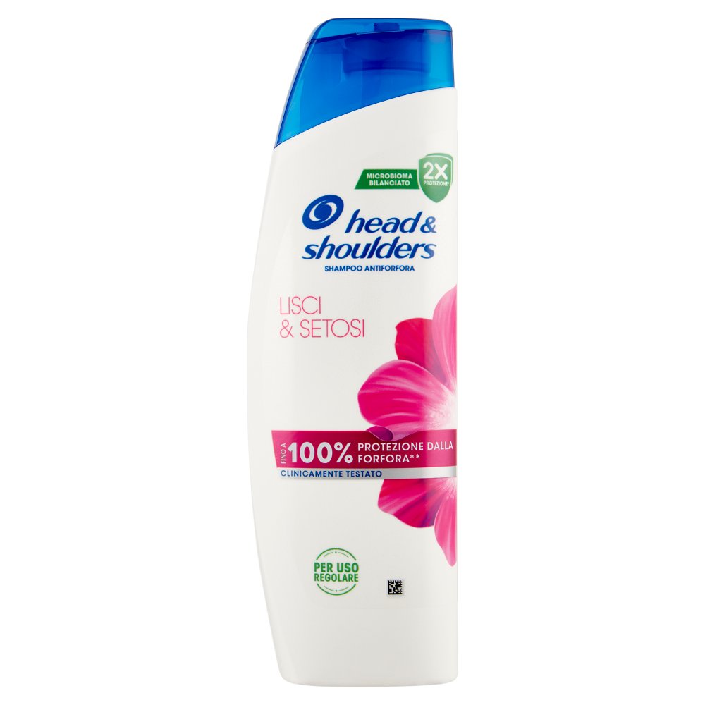Head & Shoulders Shampoo Antiforfora Lisci e Setosi Ml.250
