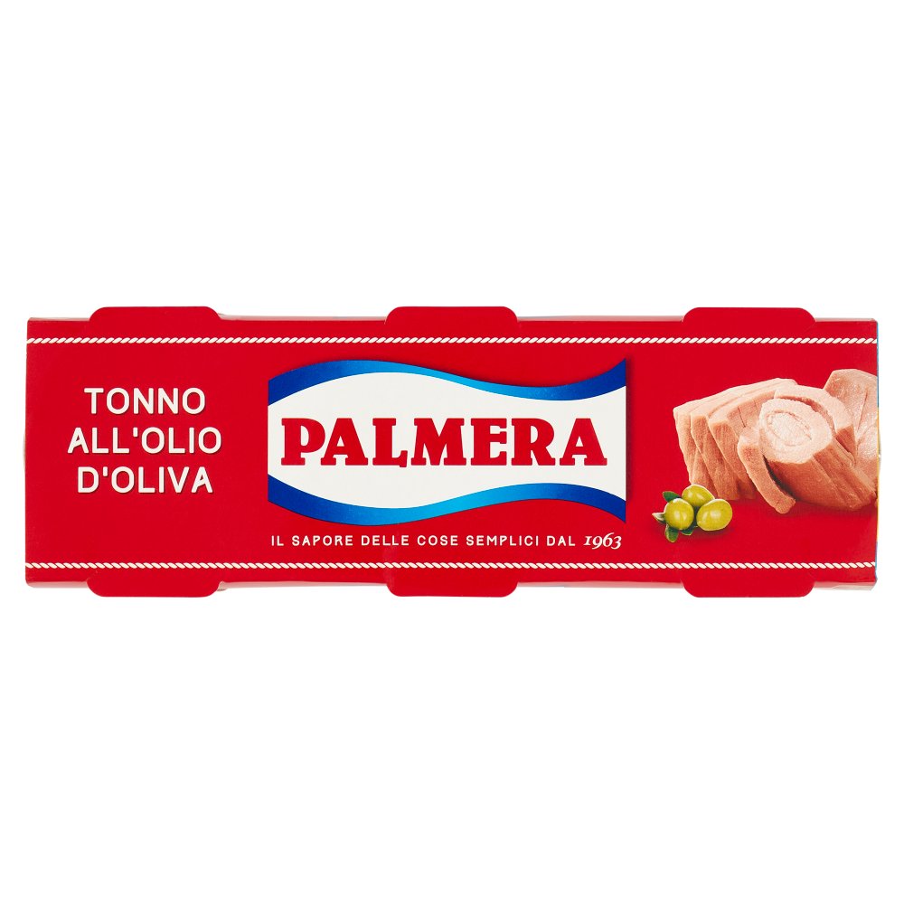PALMERA TONNO IN OLIO D'OLIVA PZ.3 GR.70