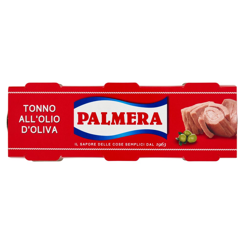 Palmera Tonno all'Olio di Oliva Pz.3 Gr.70