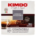 Kimbo Caffè Espresso Intenso Capsule Compatibili con le Macchine Nescafé Dolce Gusto 30 x Gr.7