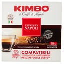 Kimbo Caffè Espresso Napoli Capsule Compatibili con le Macchine Nescafé Dolce Gusto 30 x Gr.7