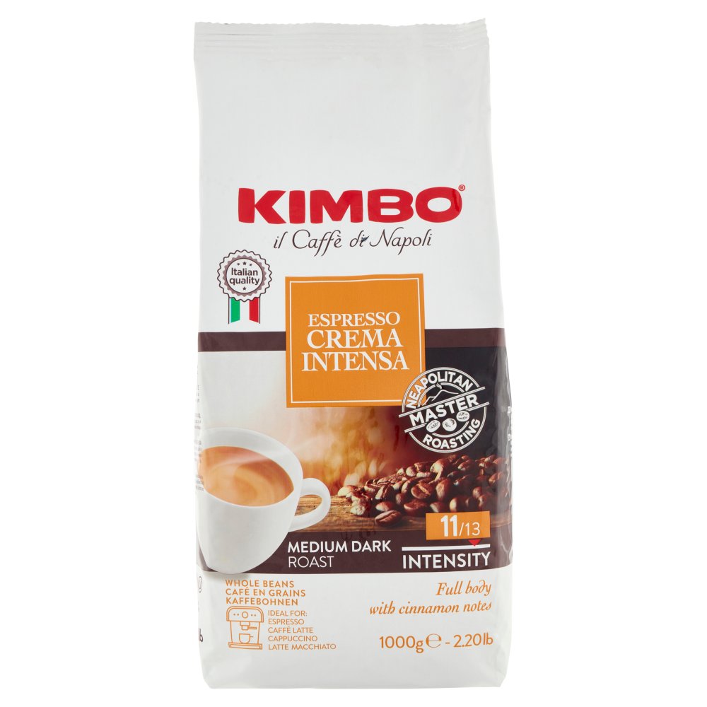 Kimbo Caffè Espresso in Grani Crema Intensa Kg.1