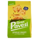 Gran Pavesi Sfoglie Crispy Gusto Pepe & Lime Snack Cotte al Forno Gr.150