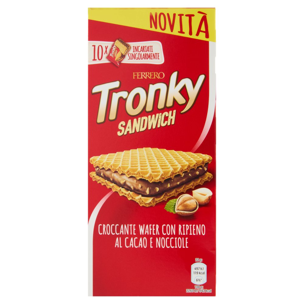 Ferrero Tronky Sandwich Gr.220 Pz.10
