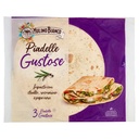 Mulino Bianco Piadelle Gustose Impasto con Strutto Rosmarino e Pepe Nero Pz.3 Gr.330