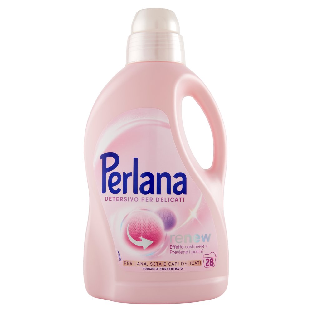 Perlana Detersivo Capi Delicati Rosa 28 Lavaggi Ml.1.400