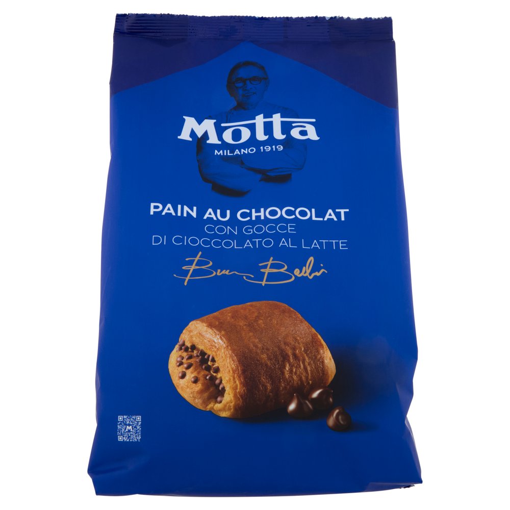 Motta Pain au Chocolat con Gocce di Cioccolato al Latte Pz.6 X Gr.45