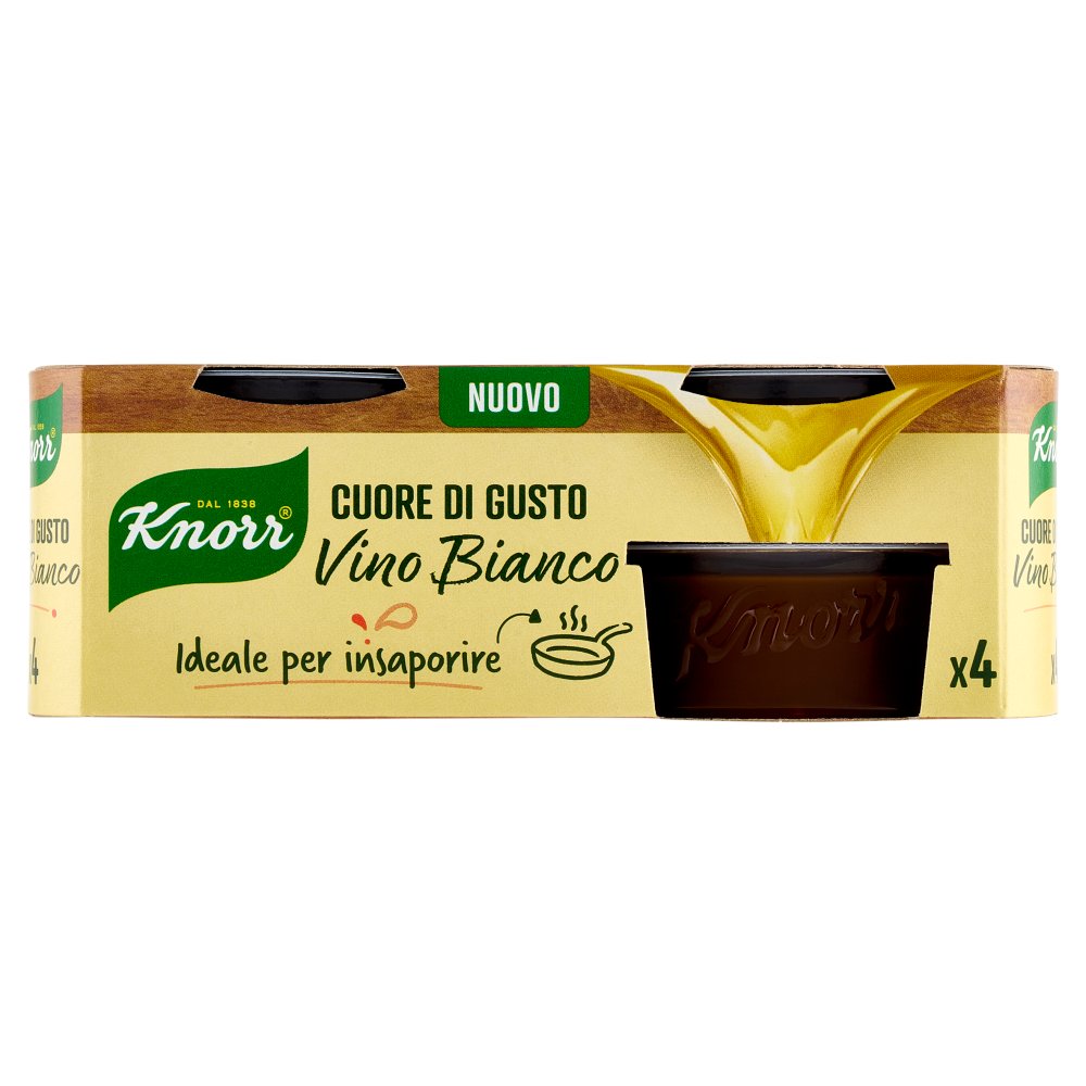 Knorr Cuore di Gusto Vino Bianco Pz.4 Gr.26