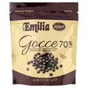 Zàini Emilia Gocce di Cioccolato Fondente Extra 70% Cacao Gr.140