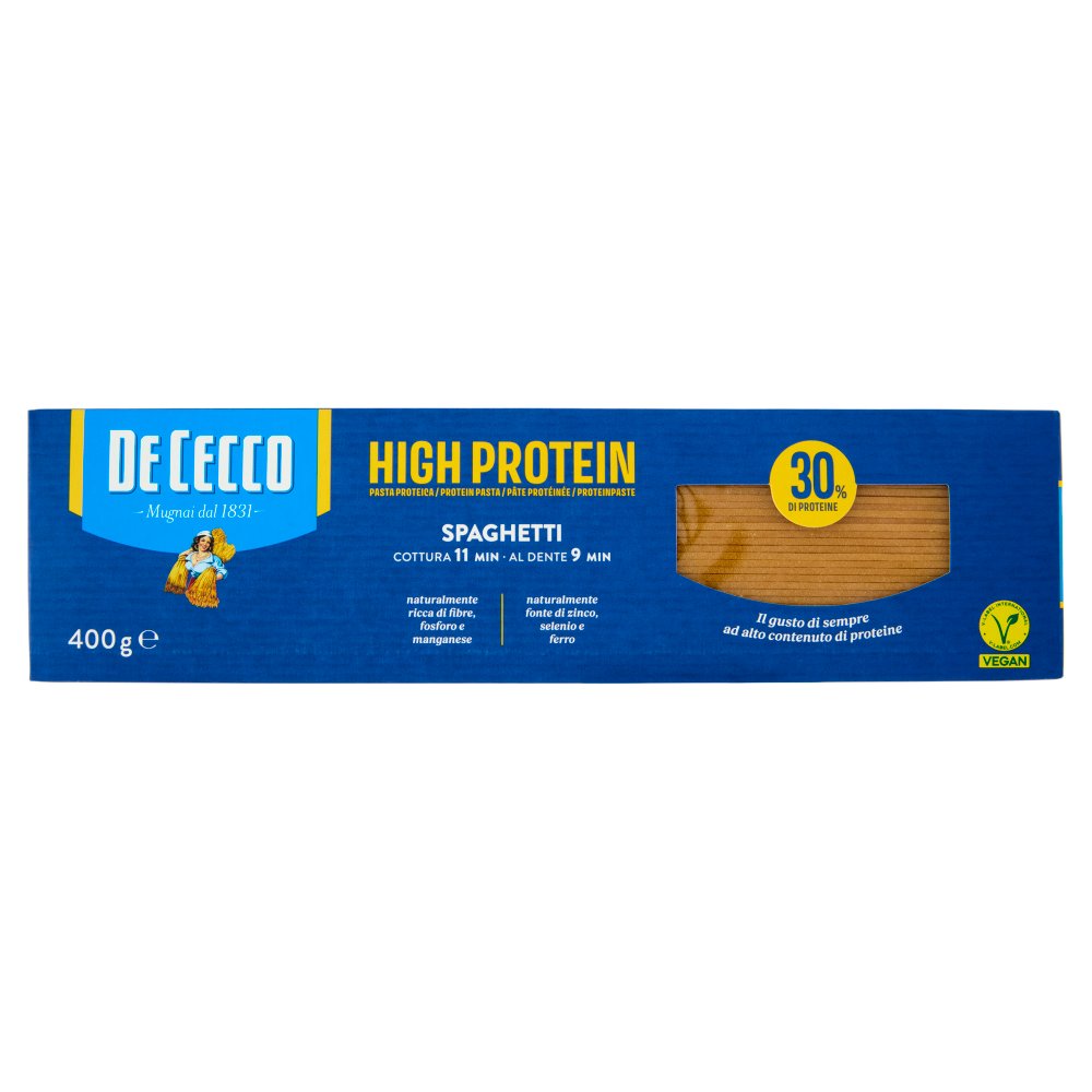 De Cecco High Protein Spaghetti N°12 Gr.400