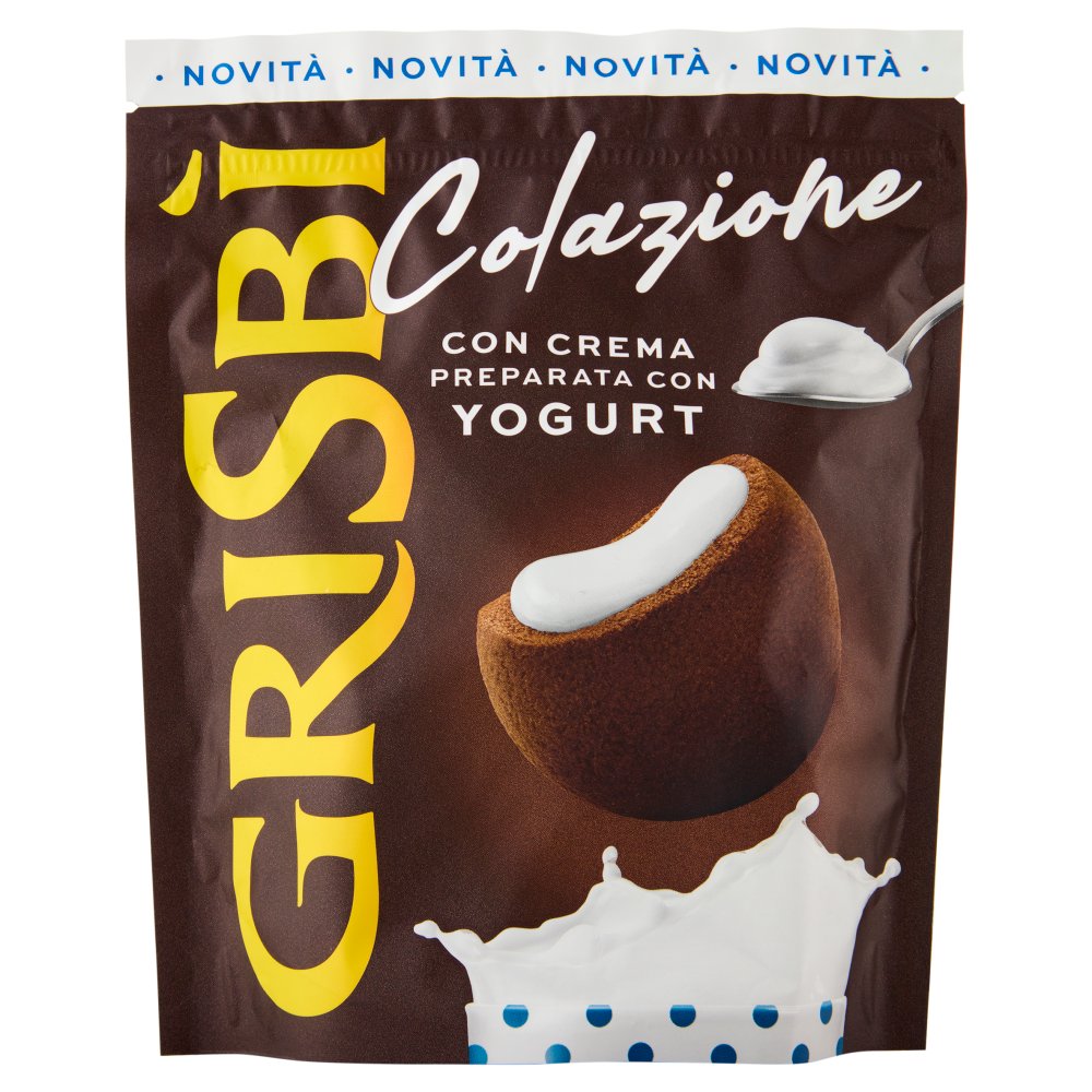 Grisbì Colazione Biscotti con Crema Preparata con Yogurt Gr.225