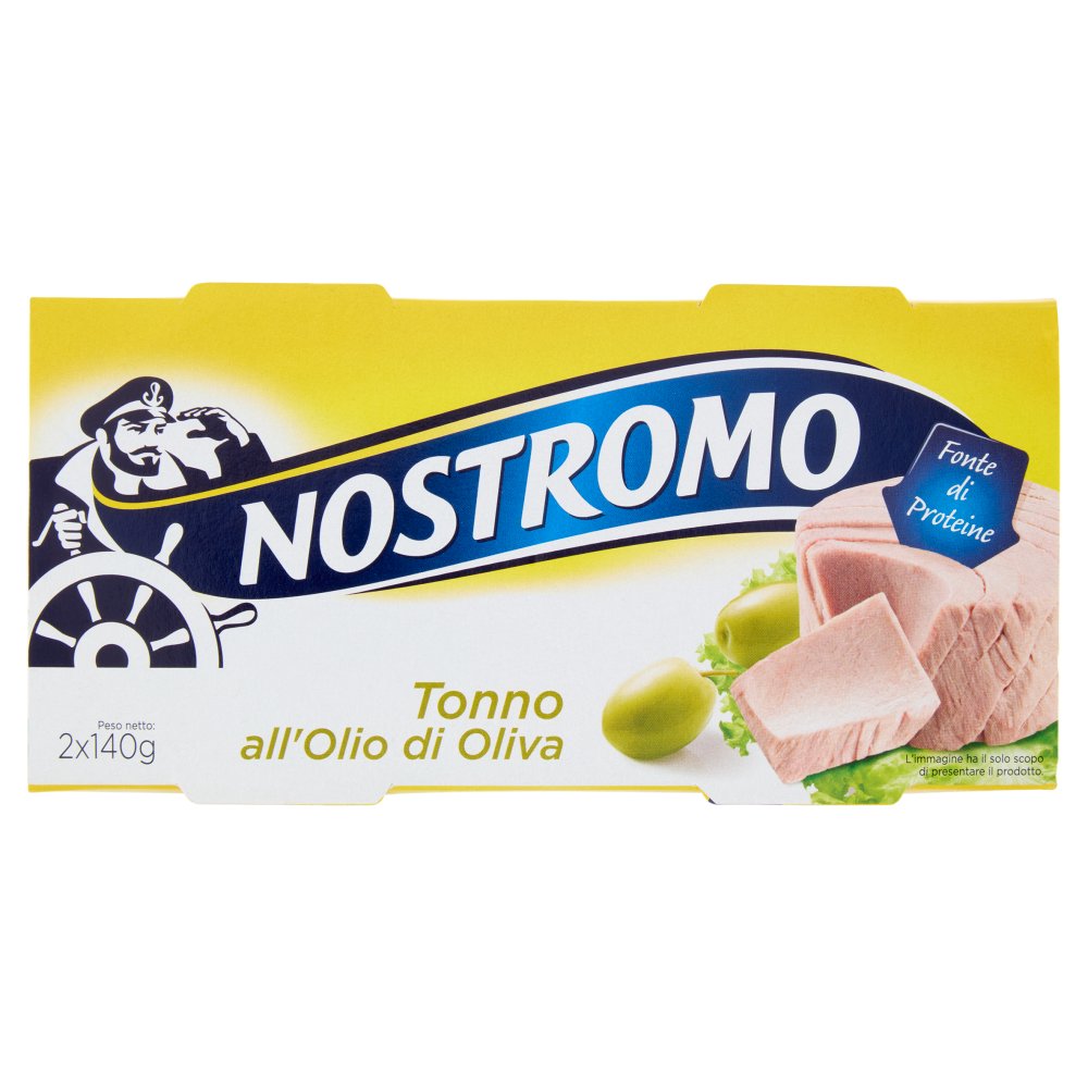 NOSTROMO TONNO ALL OLIO DI OLIVA PZ.2