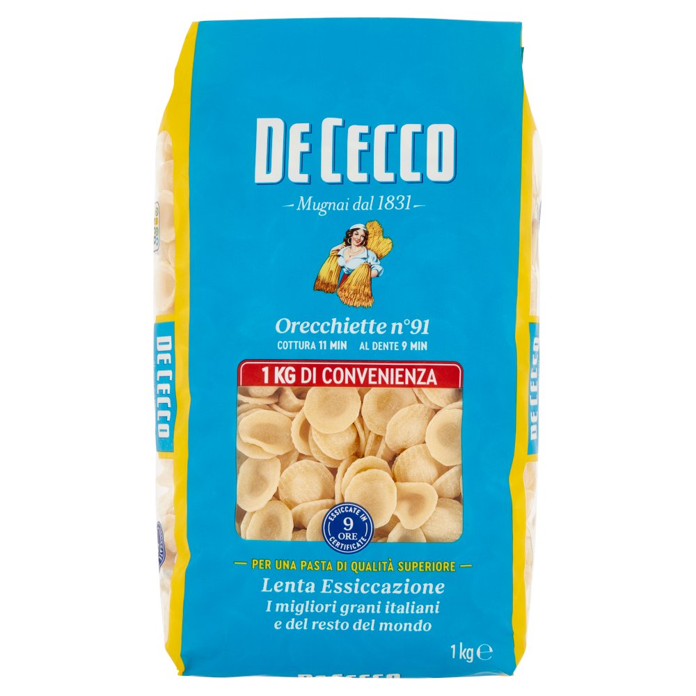 De Cecco Orecchiette N°91 Kg.1