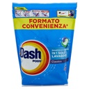 Dash Pods Detersivo Lavatrice In Capsule Classico 50 Lavaggi