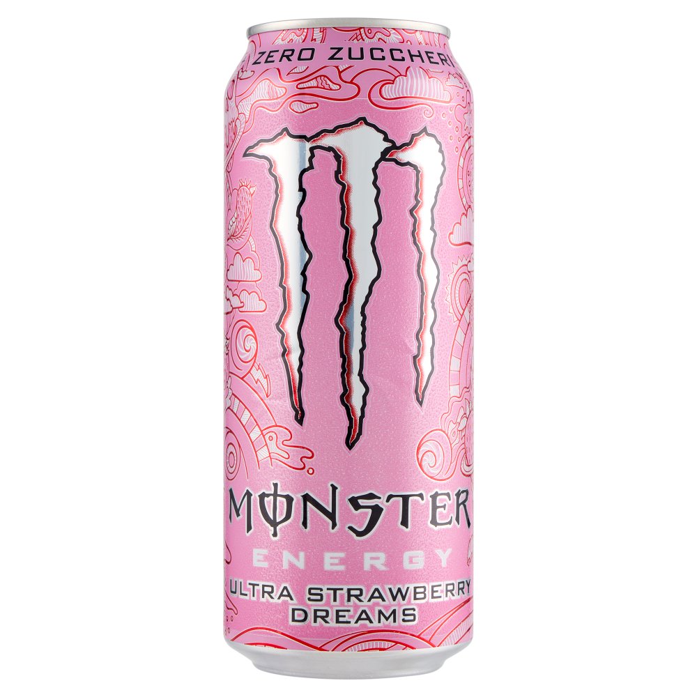 Monster Energy Ultra Strawberry Dreams Can Cl.50