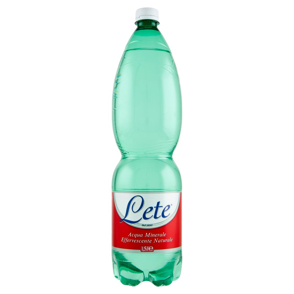 Lete Acqua Minerale Effervescente Naturale Lt.1,5