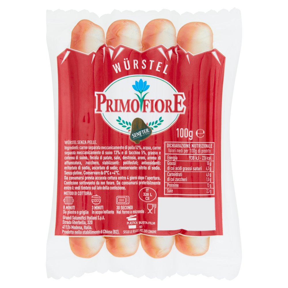Primo Fiore Wurstel Gr.100