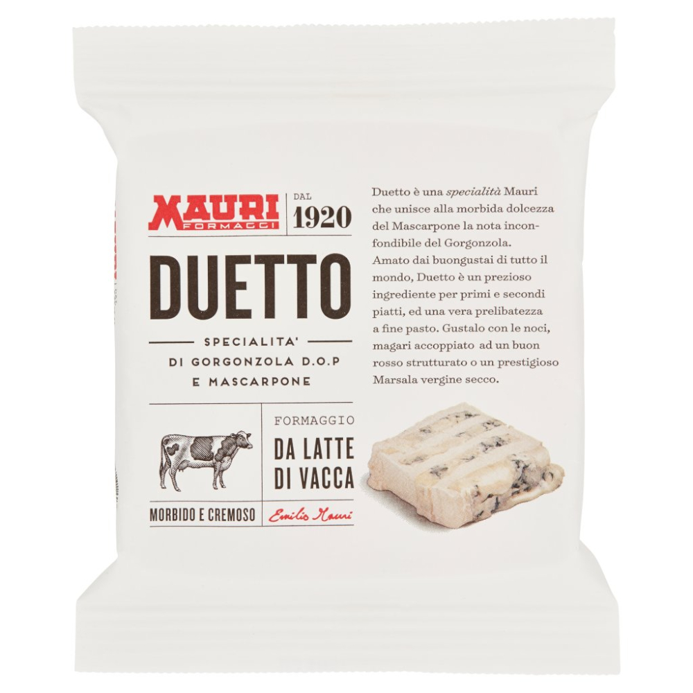 Mauri Duetto Specialità di Gorgonzola Dop e Mascarpone Kg.1 Pz.1