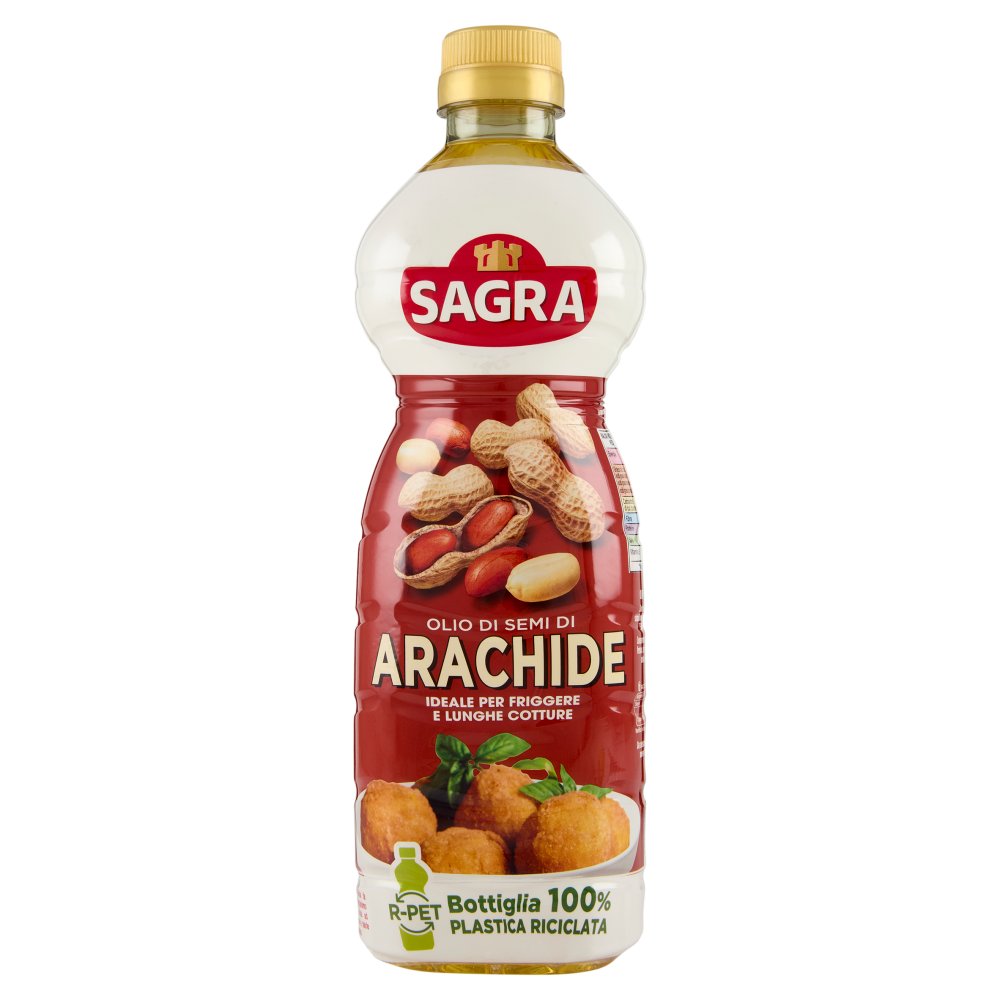 Sagra Olio di Semi di Arachidi Lt.1