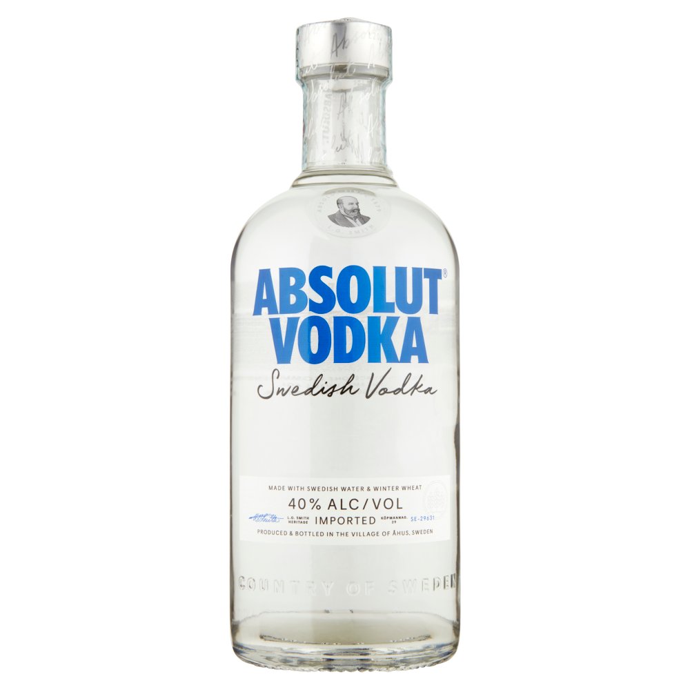 Vodka Absolut Clear Cl.70 Vol.40°