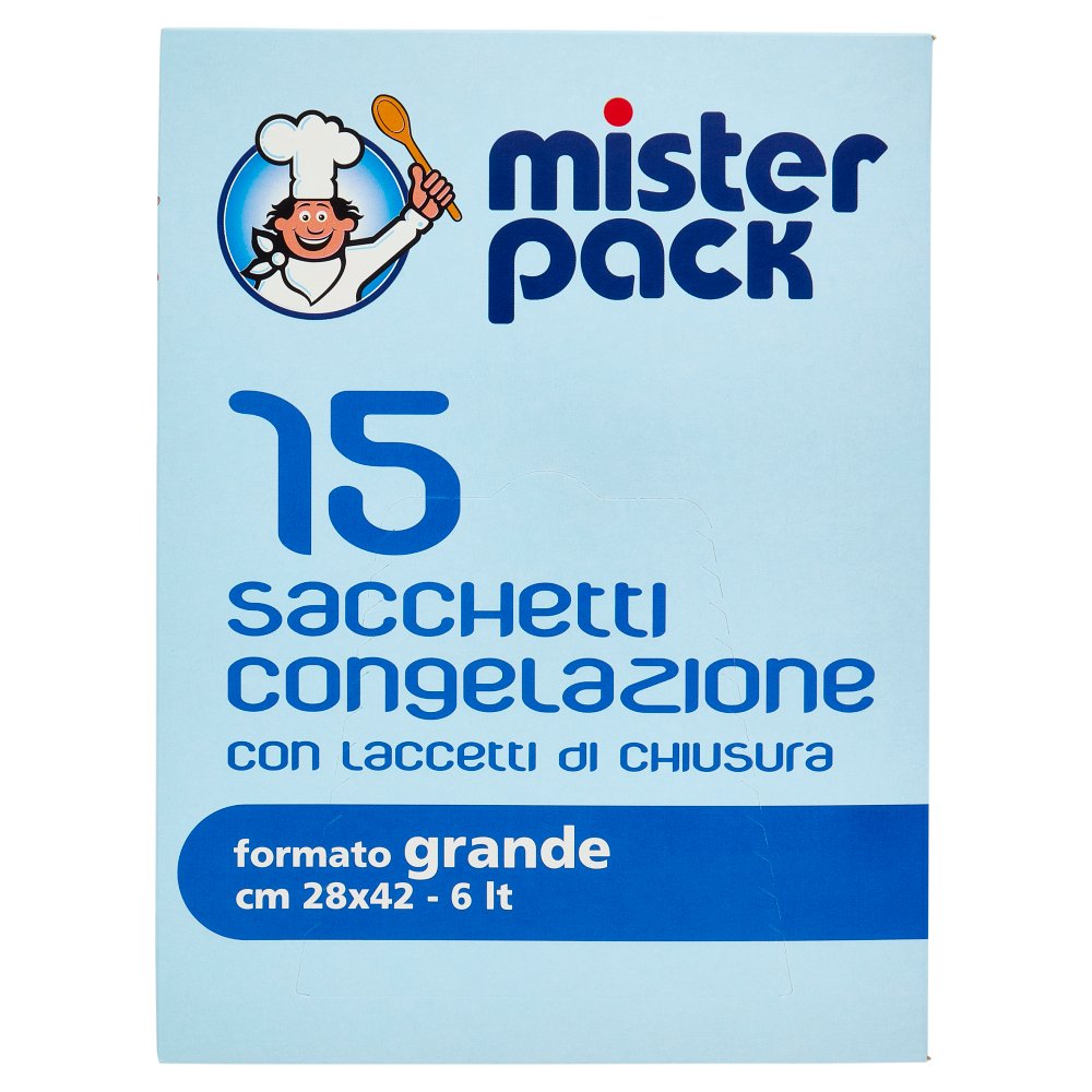 Mister Pack Sacchetti Freezer Pz.15