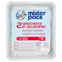 Mister Pack Contenitori Alluminio 12 Porzioni