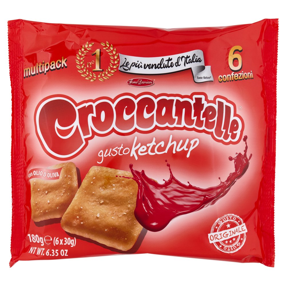 Eurosnack Croccantelle Ketchup Multipack Gr.180