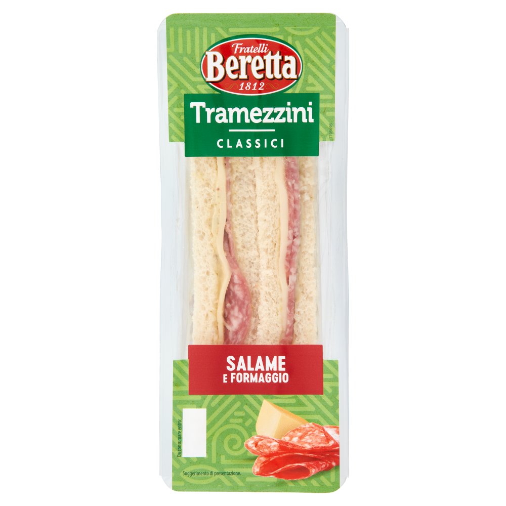 VIVALAMAMMA TRAMEZZINO SALAME E FORMAGGI O GR.140