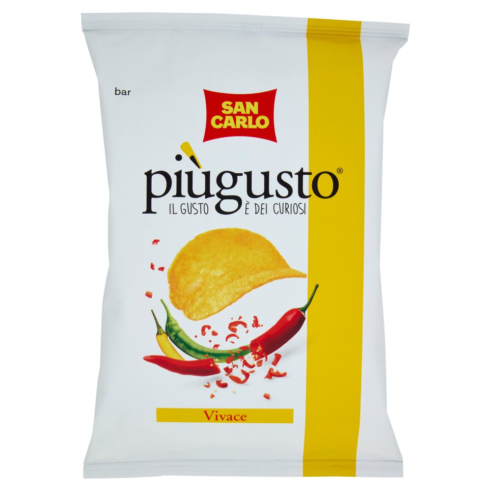 SAN CARLO PATATINE PIU GUSTO GR.50 GUSTI ASSORTITI