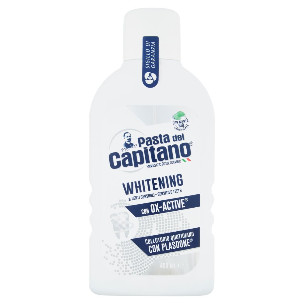PASTA DEL CAPITANO COLLUTORIO ML.400 WHI TENING & D