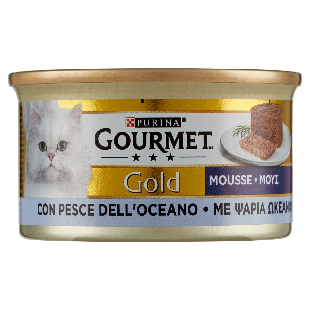 GOURMET GOLD MOUSSE PESCE GR.85