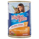 MIGLIOR GATTO PATE'GR.400 VITELLO/CAROTE