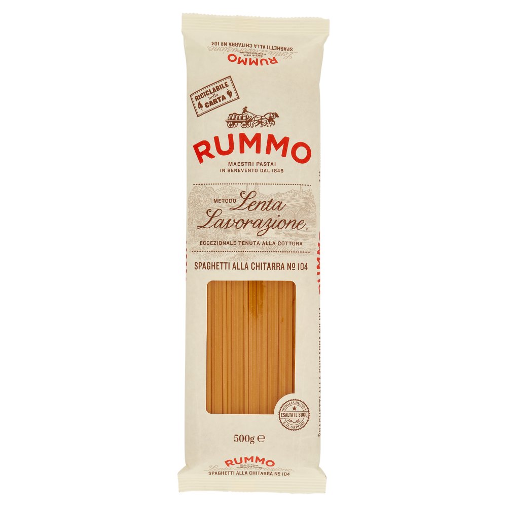 RUMMO SPAGHETTI ALLA CHITARRA N.104 GR.500
