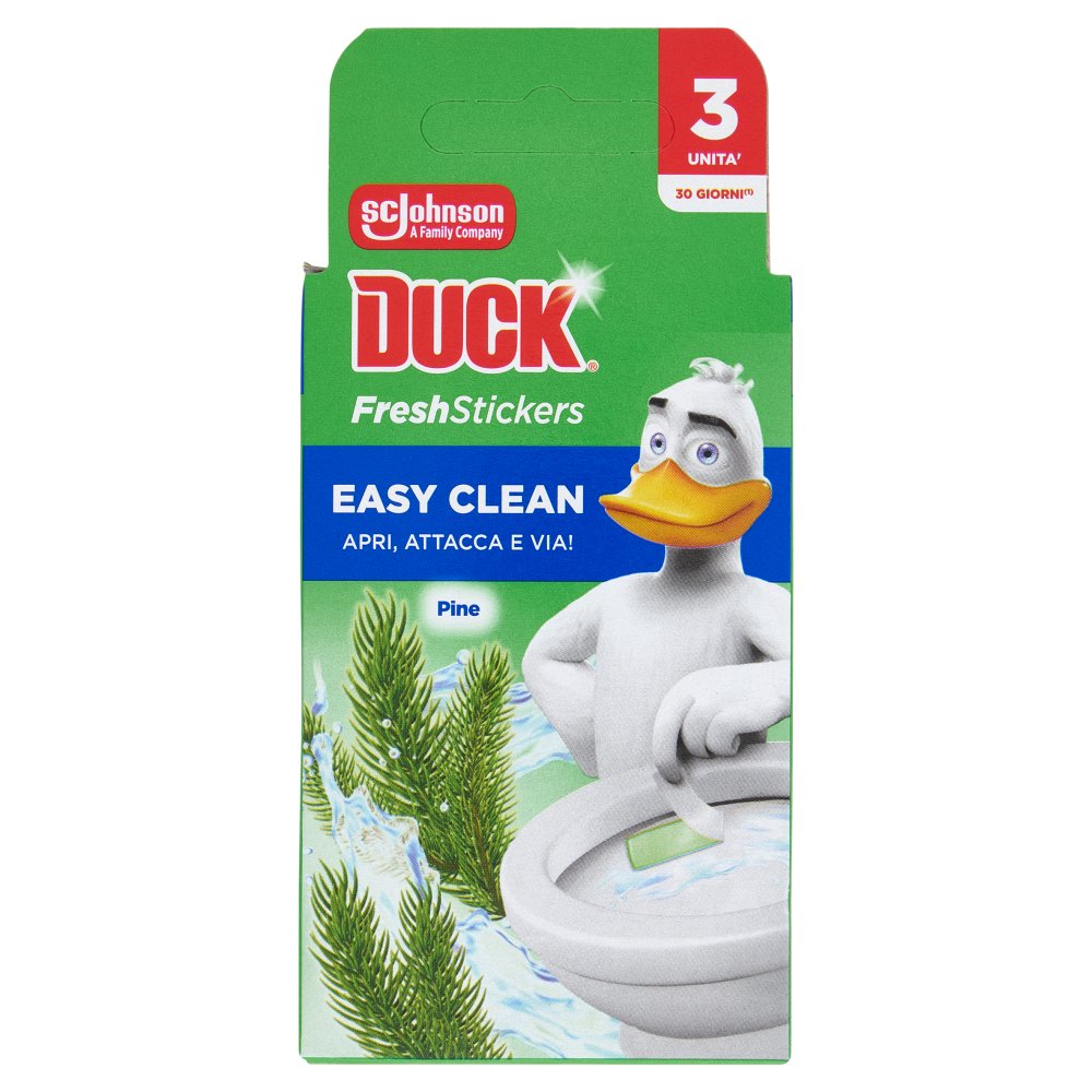DUCK FRESH STICKERS LIME X 3