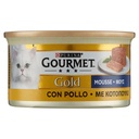GOURMET GOLD MOUSSE POLLO DELICATO GR.85