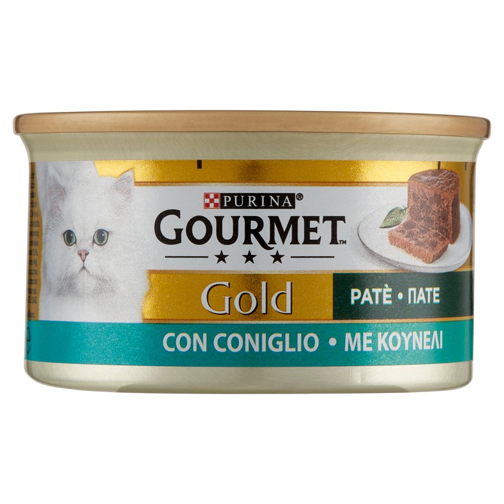 GOURMET GOLD PATE'CONIGLIO GR.85