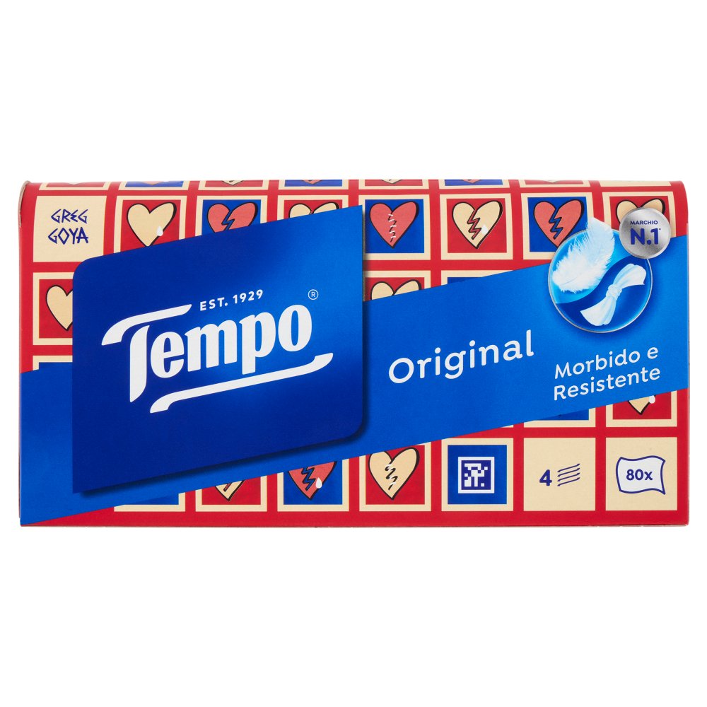 TEMPO FAZZOLETTI BOX X 80