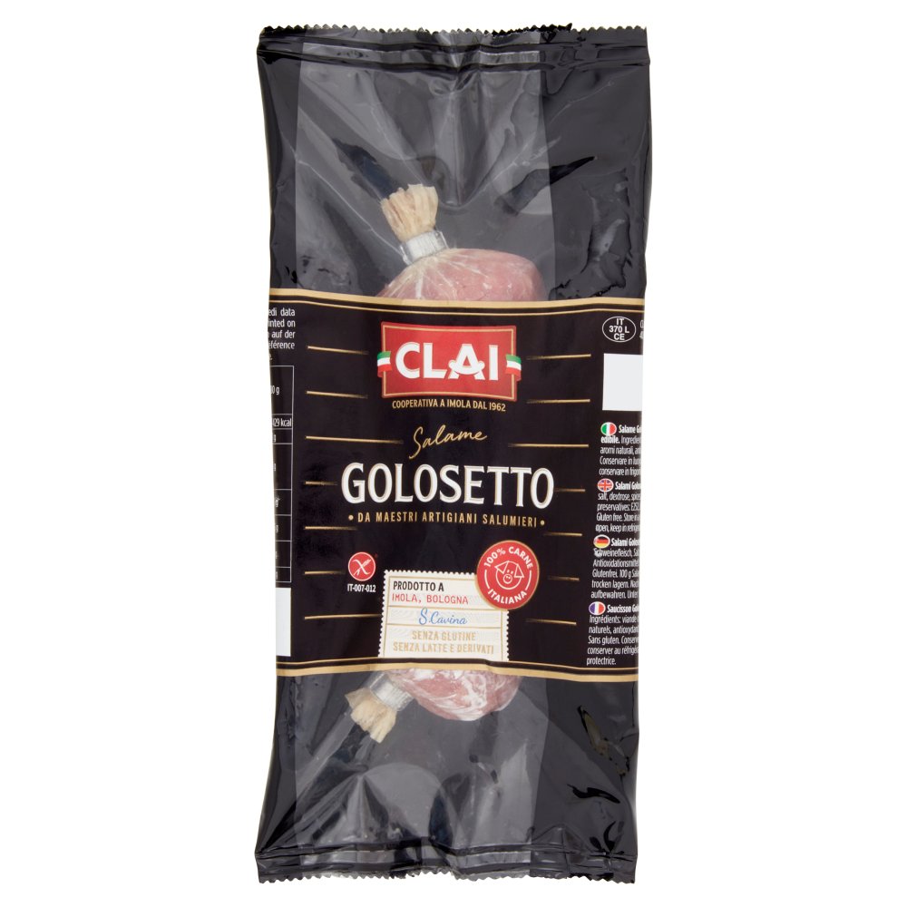 CLAI SALAME GOLOSETTO GR.100