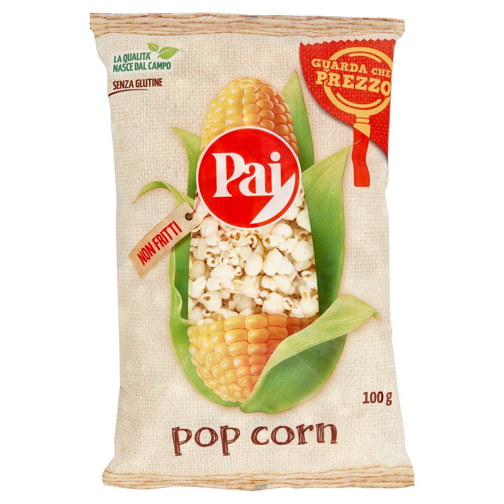PAI POP CORN TRASPARENTI GR.100