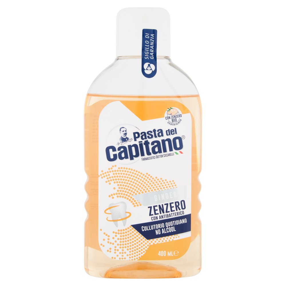 PASTA CAPITANO COLLUTORIO ML.400 ZENZERO