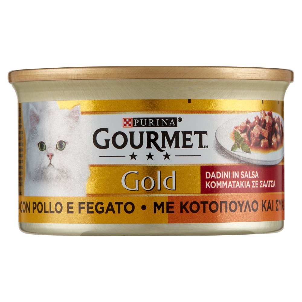 GOURMET GOLD DADINI FEGATO&POLLO GR.85