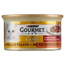 GOURMET GOLD DADINI FEGATO&POLLO GR.85