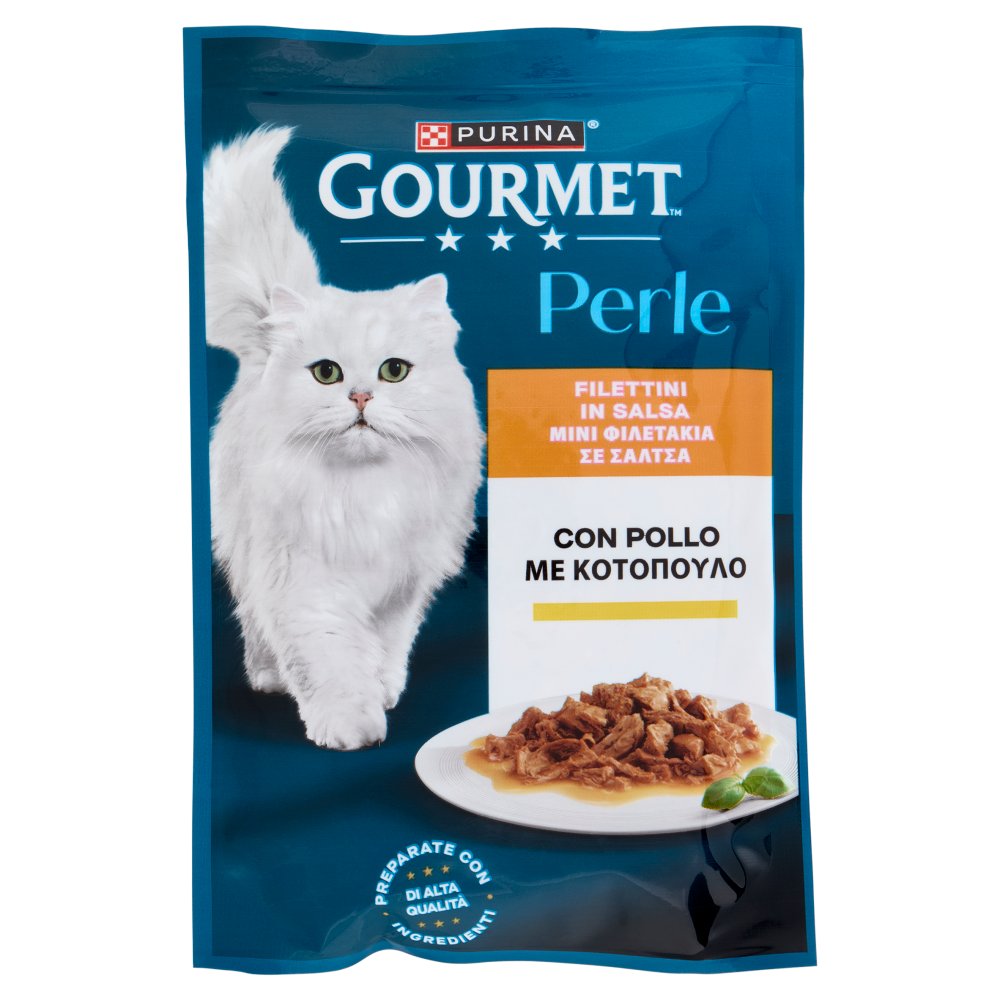 GOURMET PERLE FILETTINI POLLO GR.85