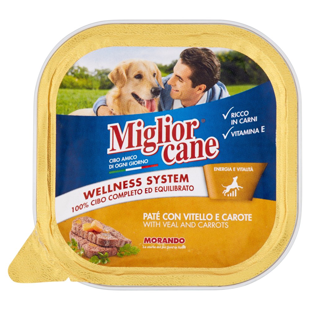 MIGLIOR CANE VASCHETTA VITELLO/CAROTE GR .300